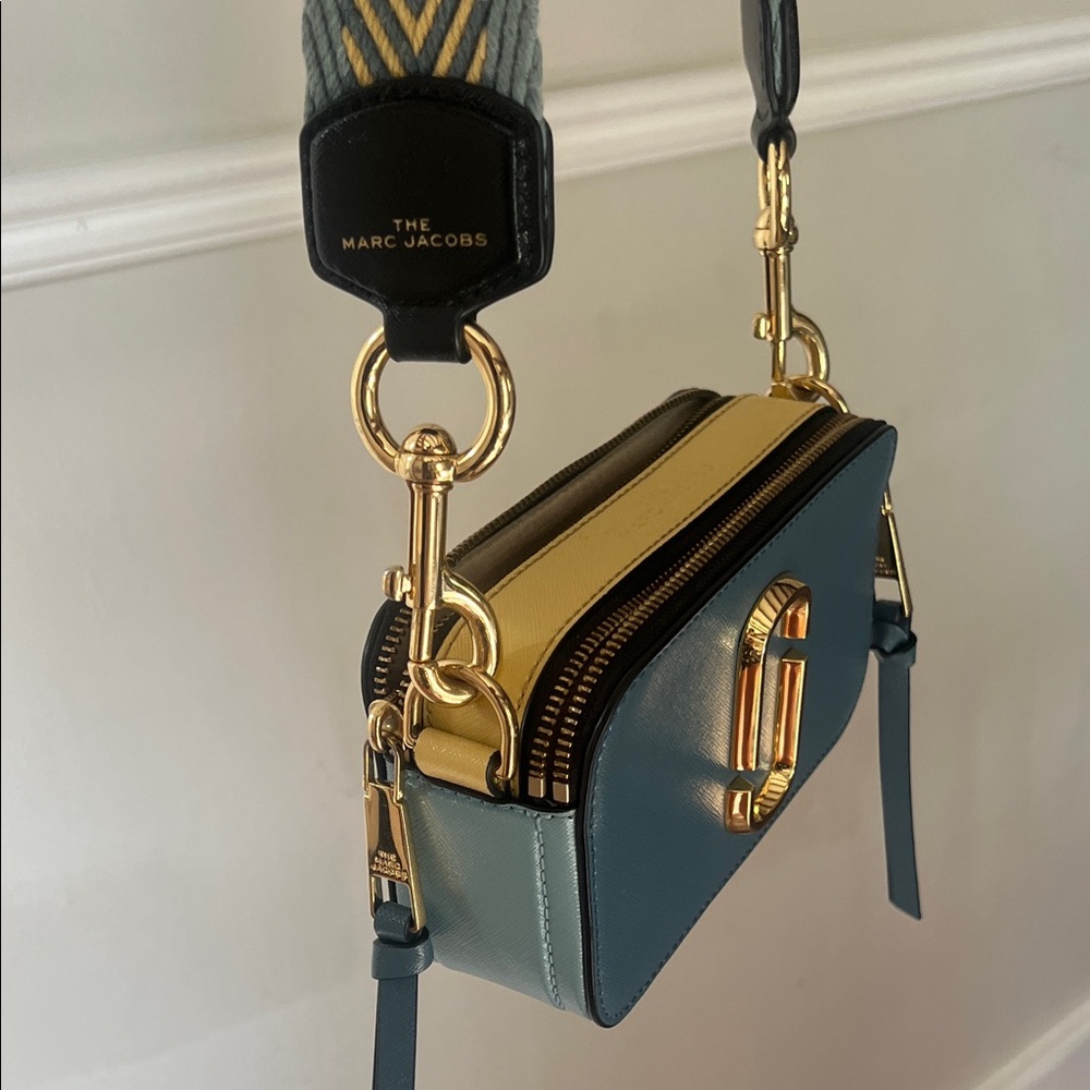 Marc Jacobs Blue and yellow Crossbody Bag
